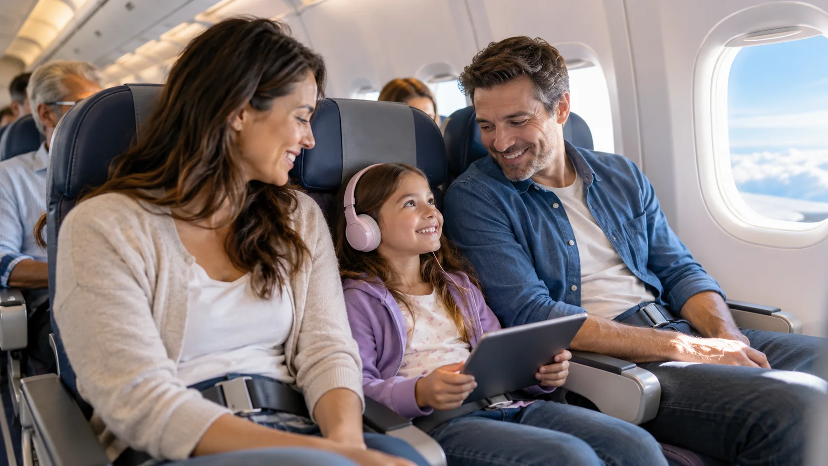 Immagine di copertina: Voli, il Regno Unito prepara lo stop ai costi per sedere accanto ai figli