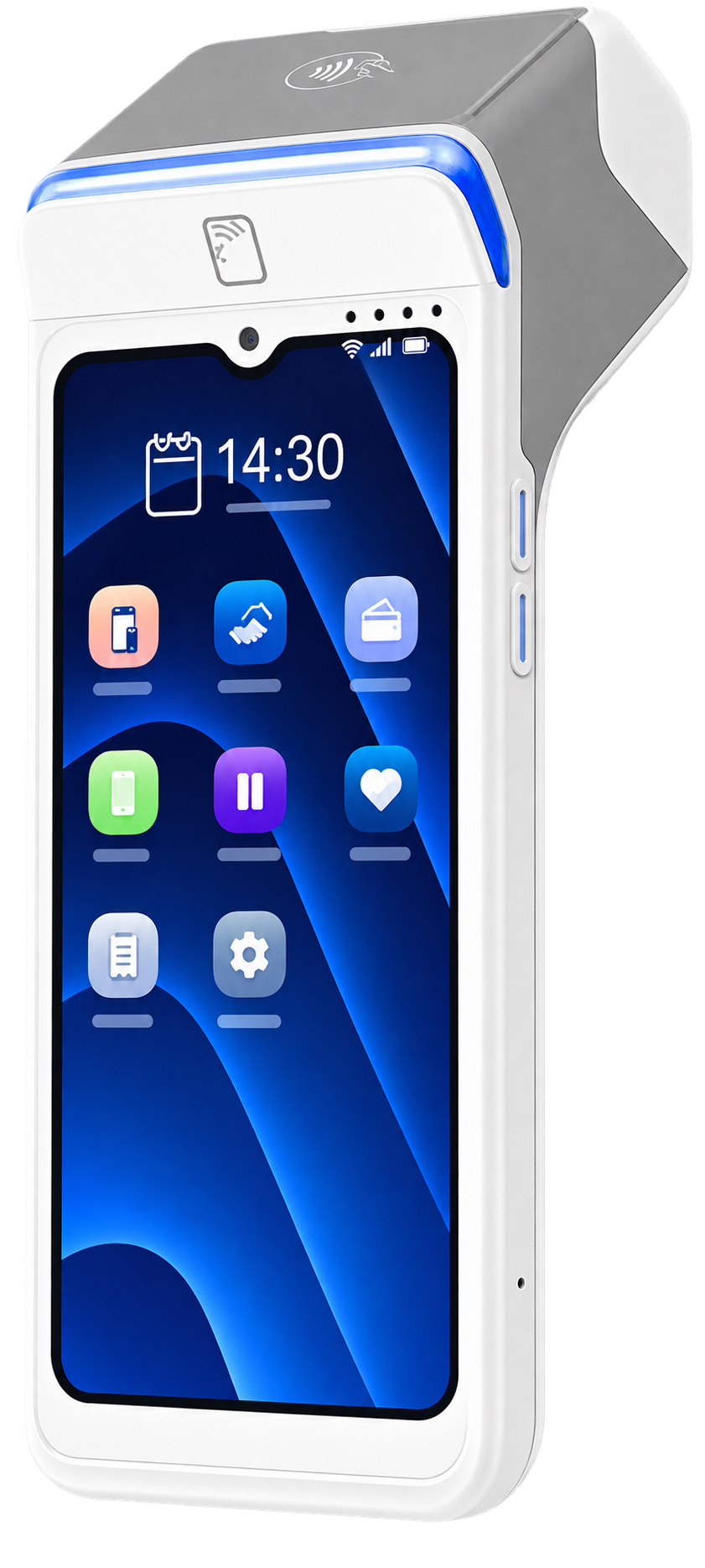 Terminale smart myPOS Ultra con touchscreen e stampante integrata